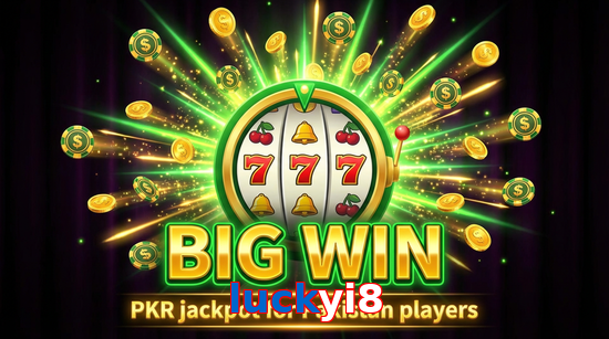 Big win animation on Luckyi8 slot game